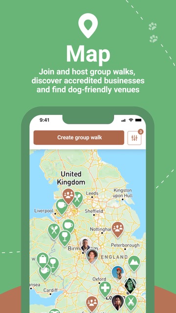 The MorePaws App brings community to dog walks
